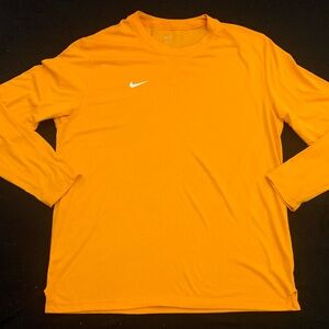 NIKE Dri-Fit Poly/Cotton Orange Jersey
